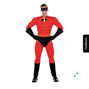 Mens Mr. Incredible Muscle Costume - The Incredibles